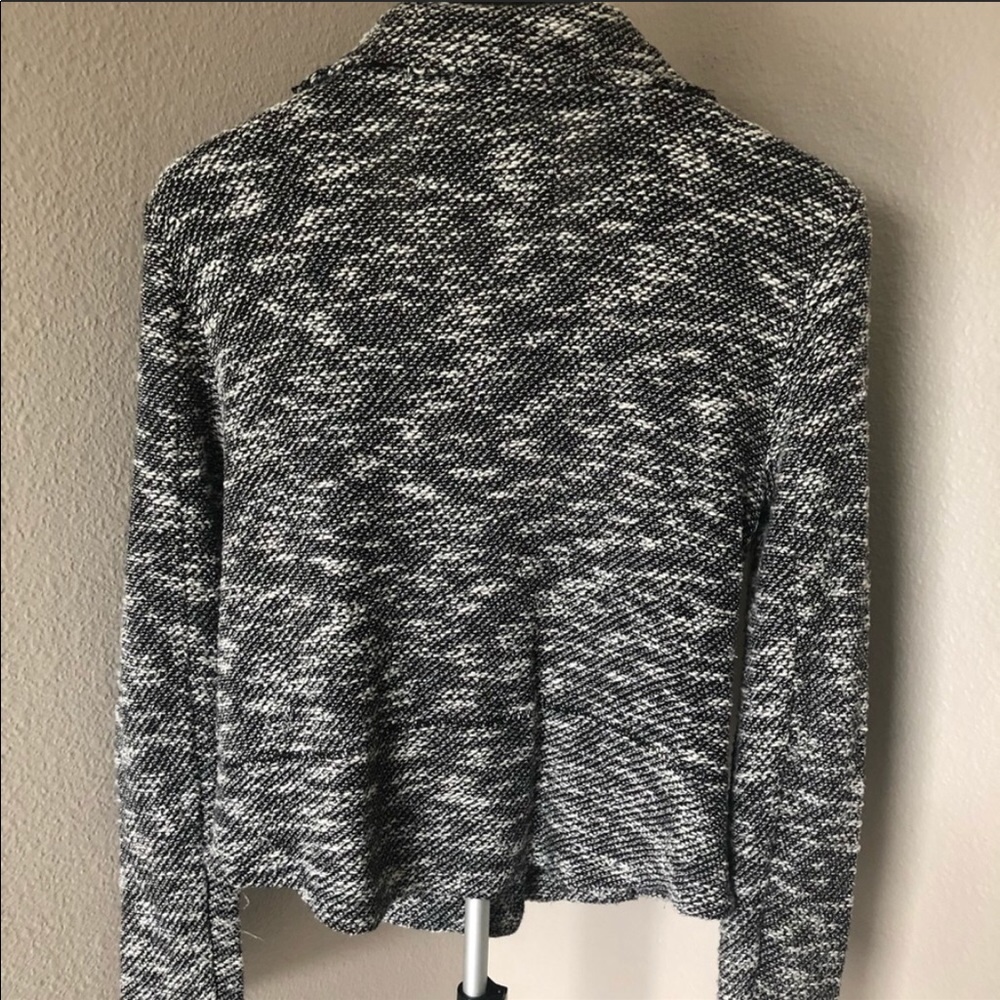 Anthro Saturday Sunday Marled Knit Motto Jacket - Picture 4 of 8